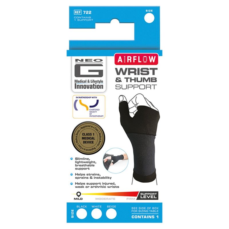 Neo G Airflow Wrist &amp; Thumb Support