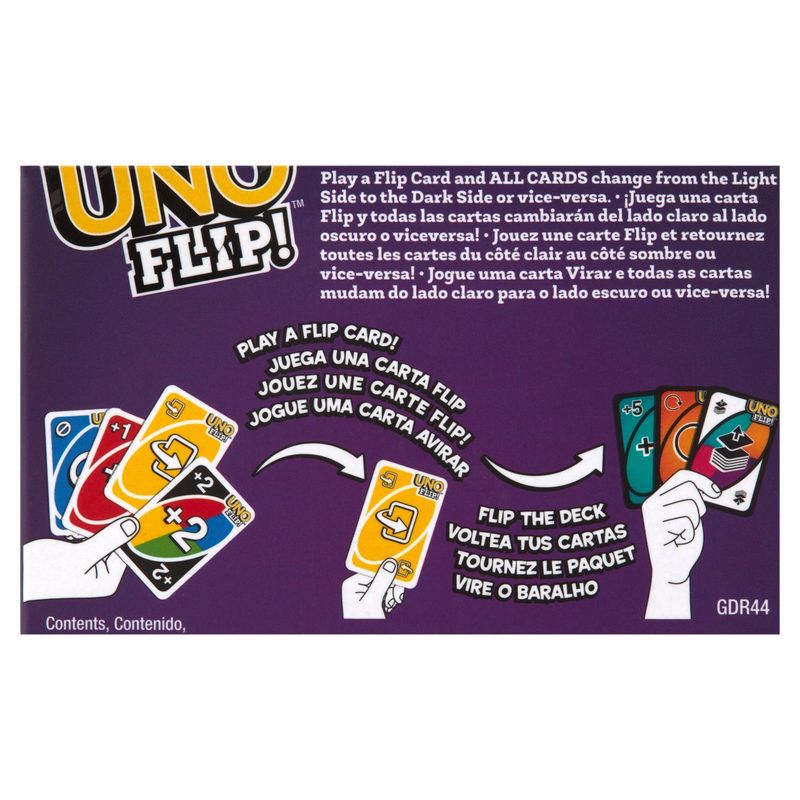 Mattel Games Uno Flip! Card Game