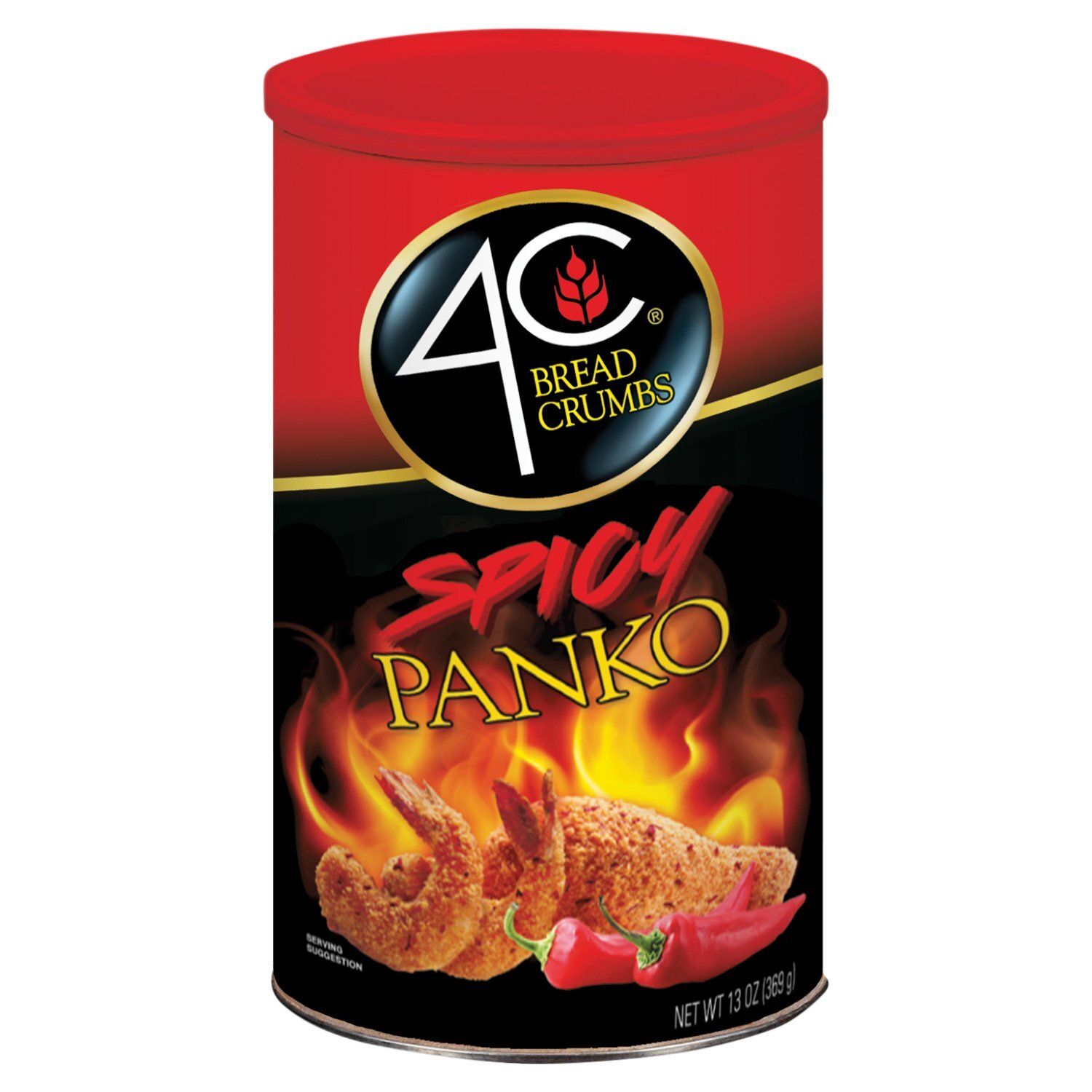 4C Spicy Panko Bread Crumbs, 13 oz