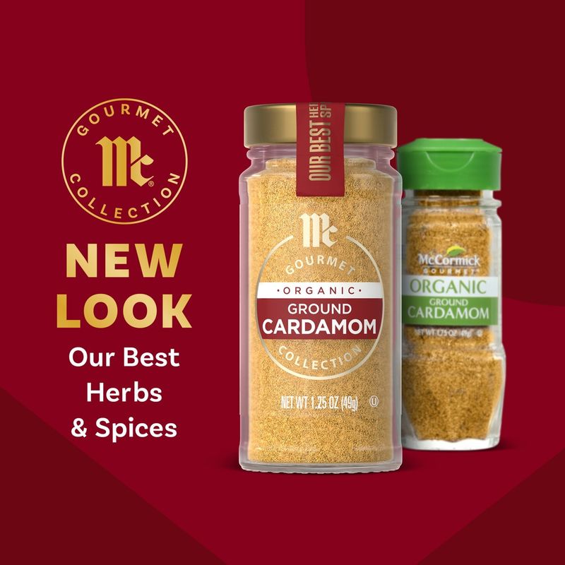 McCormick Gourmet Collection Organic Ground Cardamom, 1.75 oz