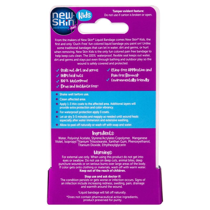 New-Skin Kids Paint Purple Liquid Bandage, 0.3 fl oz
