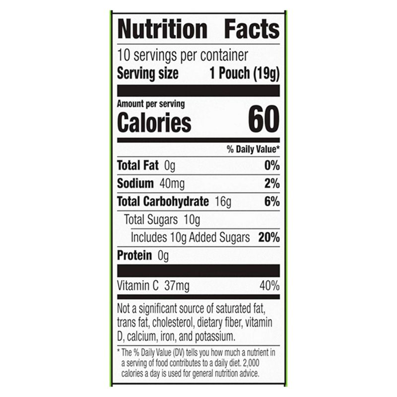 Annie's Organic Tropical Treat Bunny Fruit Flavored Snacks, 0.7 oz, 10 count
