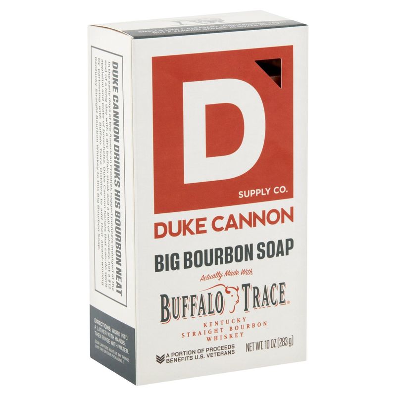 Duke Cannon Supply Co. Big Bourbon Soap, 10 oz