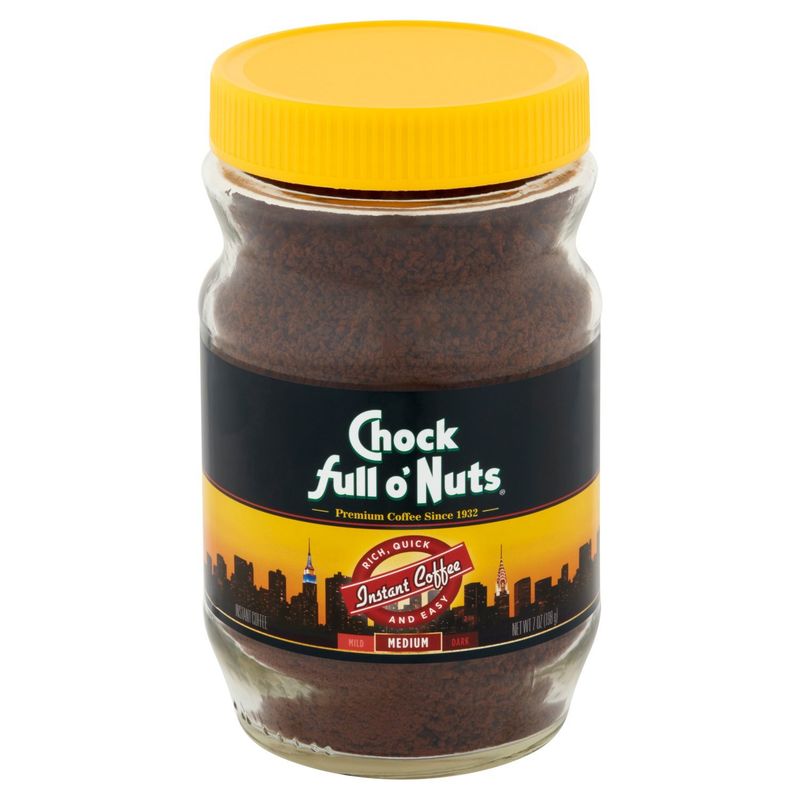 Chock full o' Nuts Medium Roast Instant Coffee, 7 oz