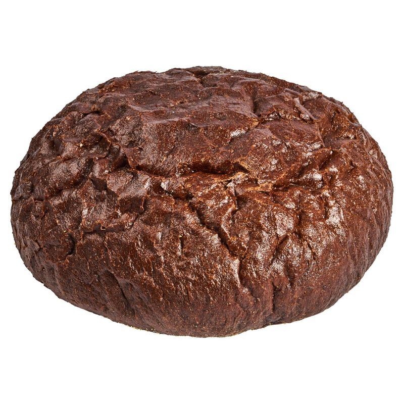2lb Rounded Pumpernickel Bread