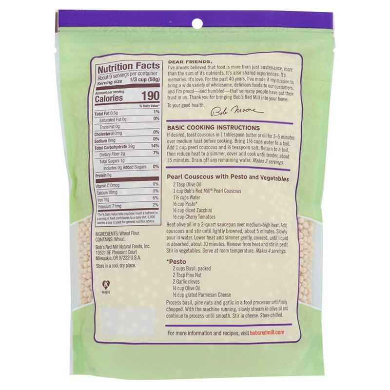 Bob's Red Mill Traditional Pearl Couscous, 16 oz