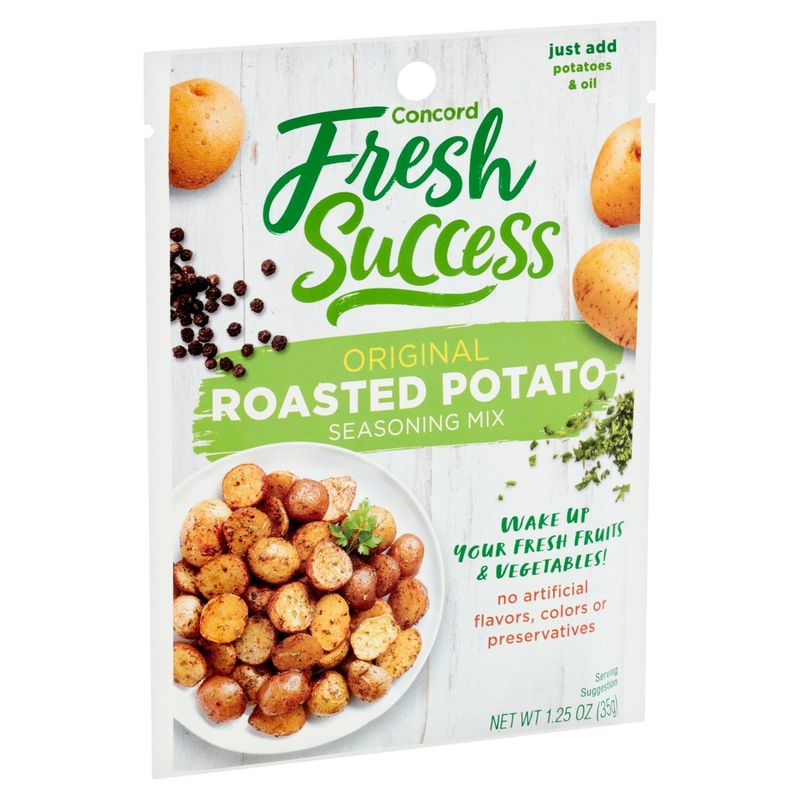 Concord Fresh Success Original Roasted Potato Seasoning Mix, 1.25 oz