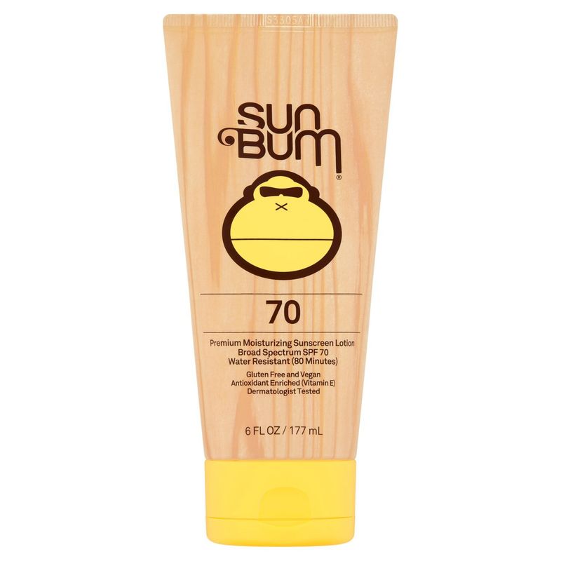Sun Bum Broad Spectrum SPF 70 Premium Moisturizing Sunscreen Lotion, 6 fl oz