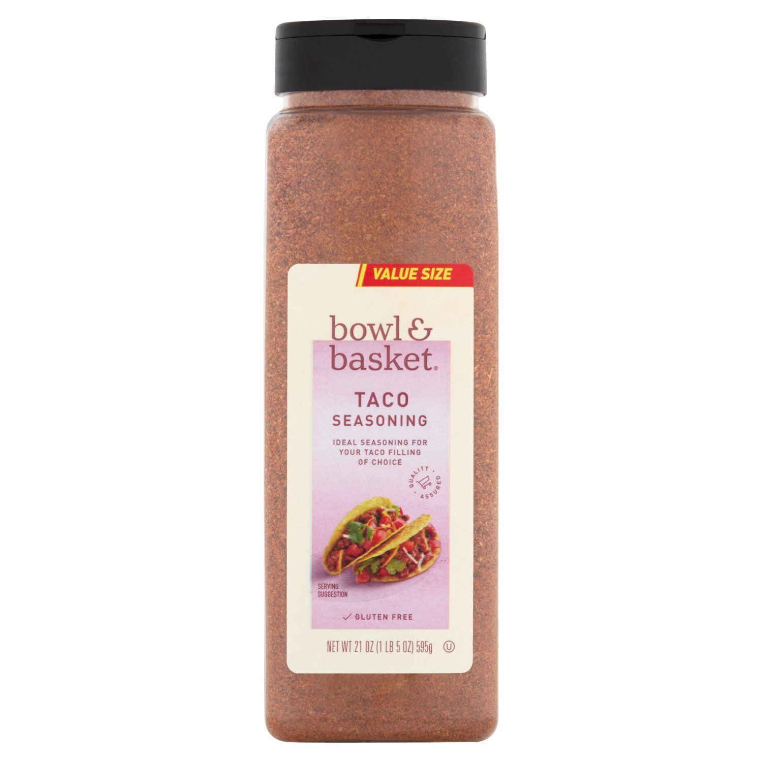 Bowl &amp; Basket Taco Seasoning Value Size, 21 oz
