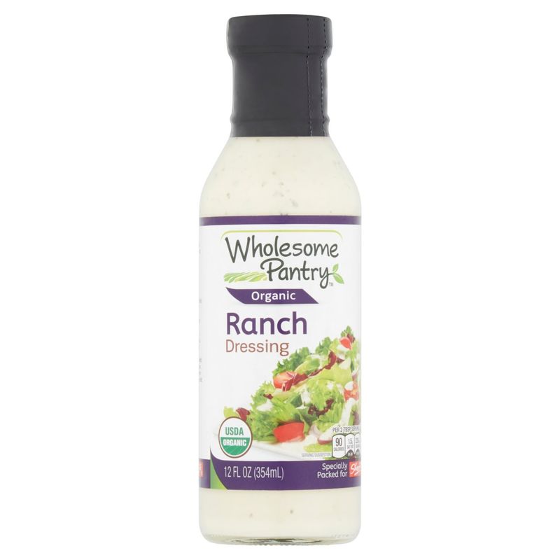 Wholesome Pantry Organic Ranch Dressing, 12 fl oz