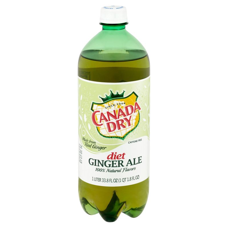 Canada Dry Diet Ginger Ale, 33.8 fl oz