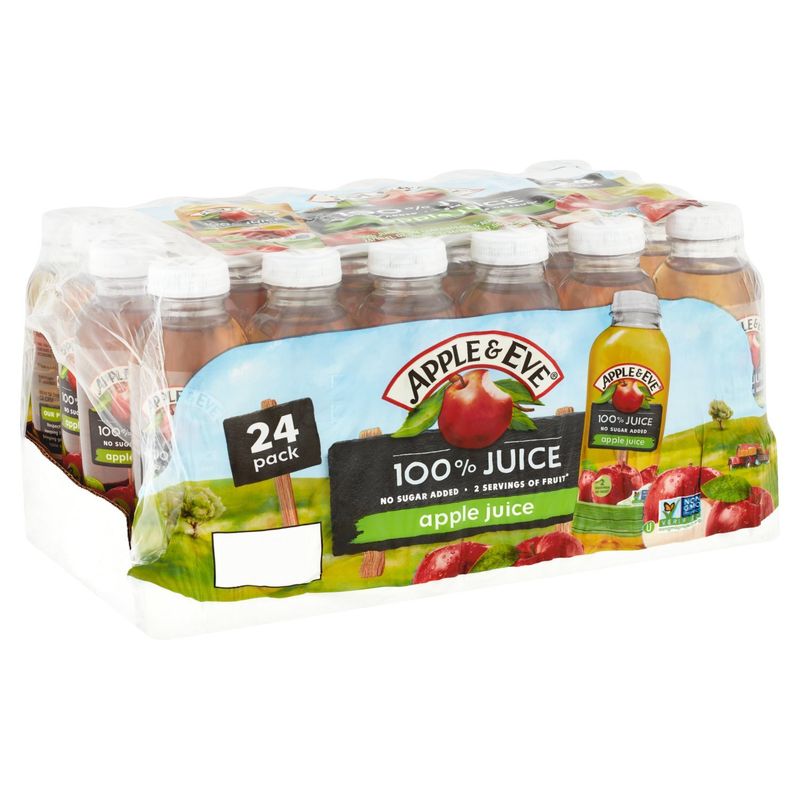Apple &amp; Eve Apple 100% Juice, 10 fl oz, 24 count