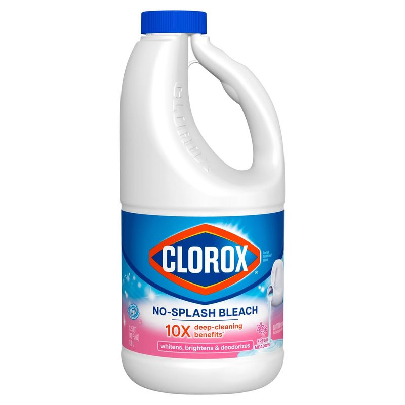 Clorox Fresh Meadow No-Splash Bleach, 40 fl oz