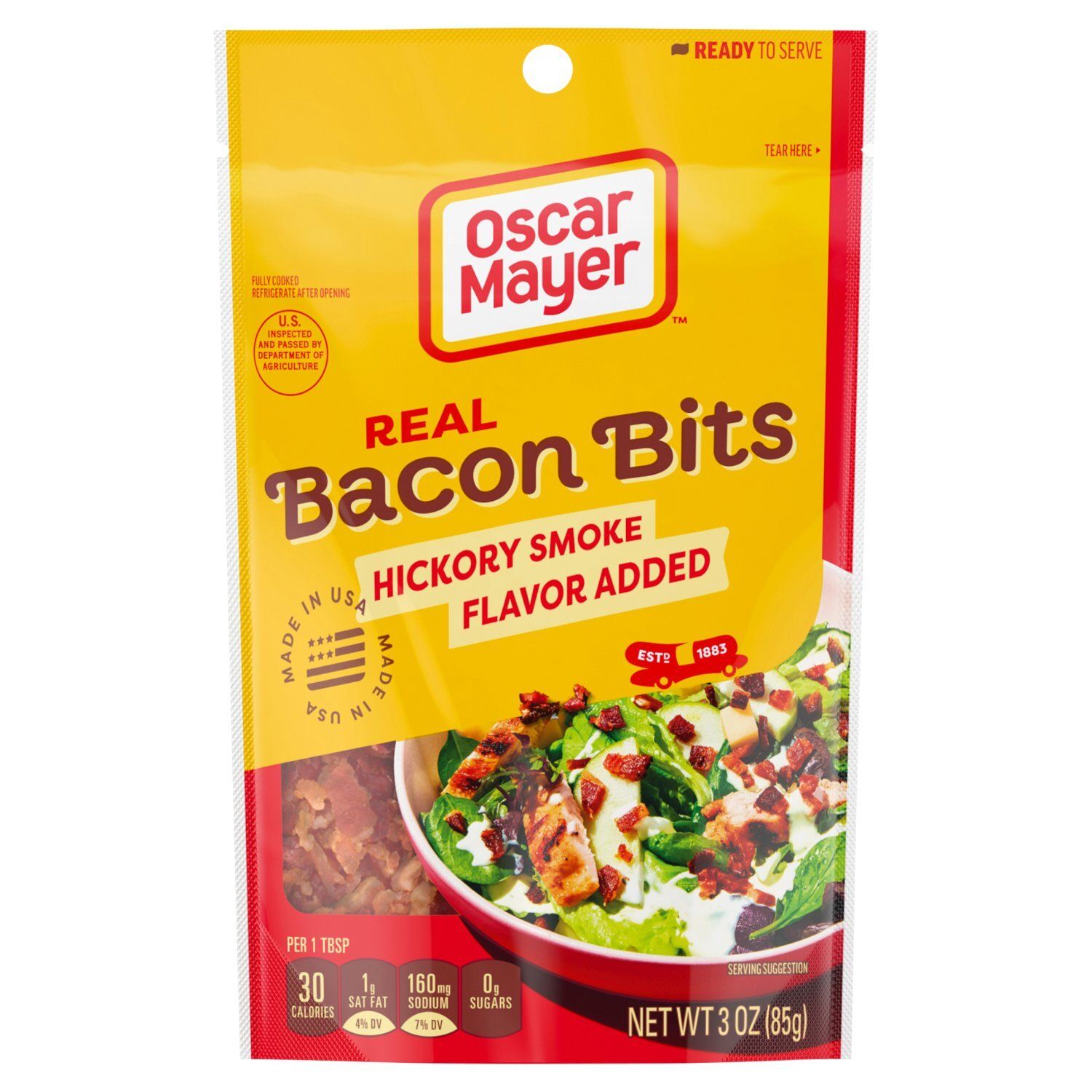 Oscar Mayer Hickory Smoke Real Bacon Bits, 3 oz