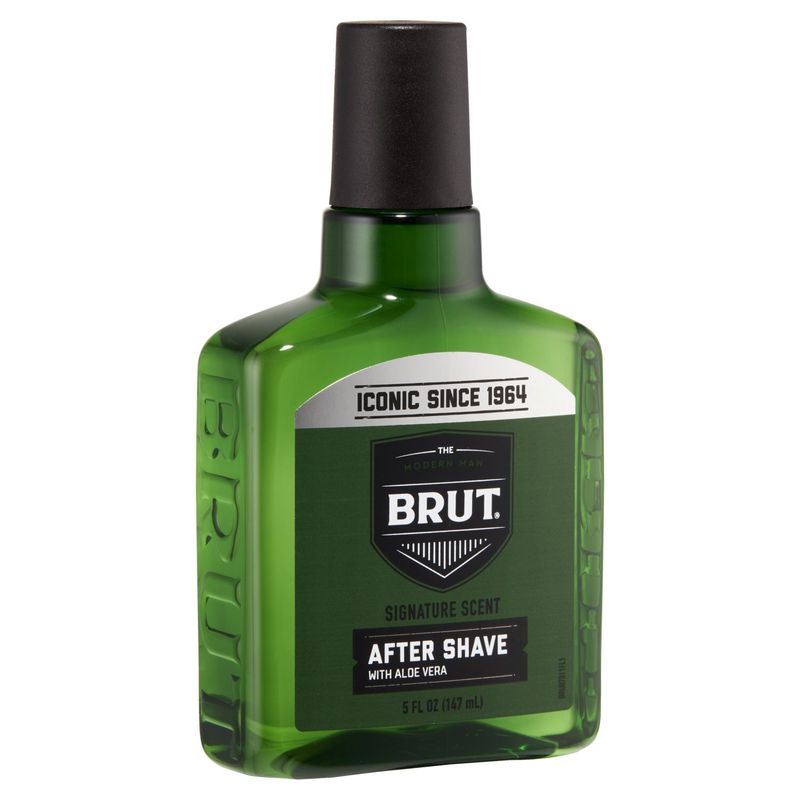 Brut Signature Scent After Shave with Aloe Vera, 5 fl oz