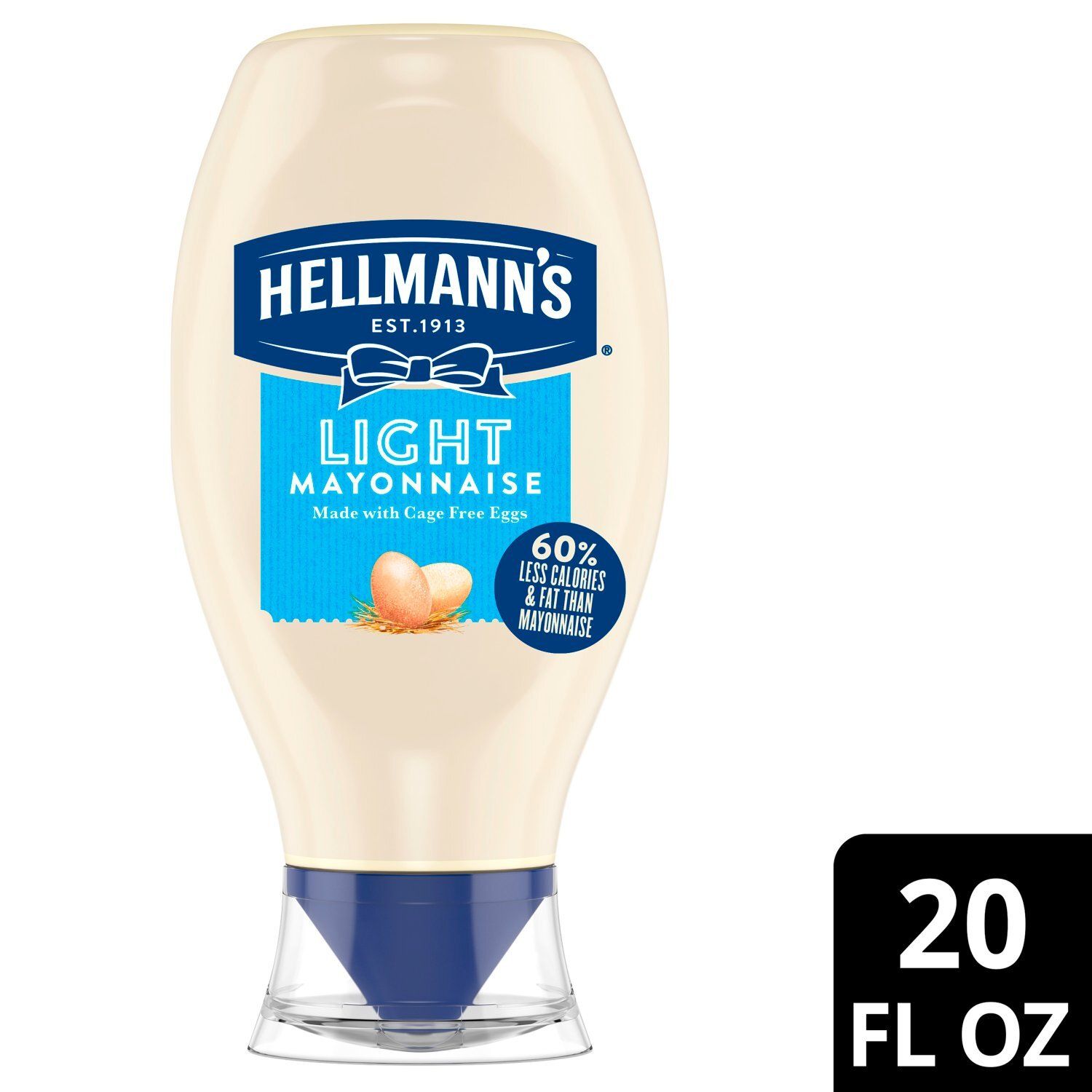 Hellmann's Light Mayonnaise, 20 fl oz