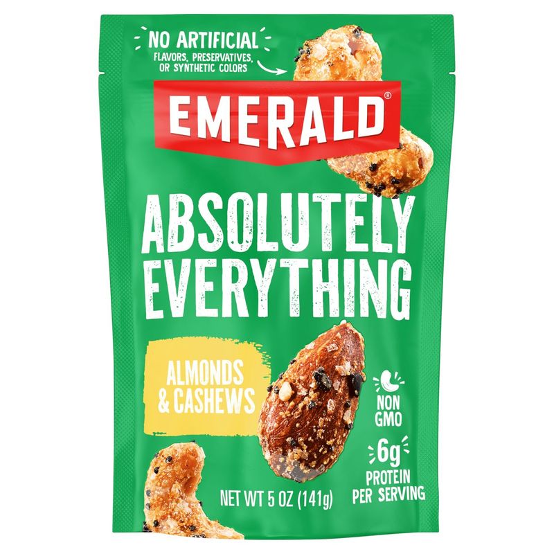 Emerald Absolutely Everything Almonds &amp; Cashews, 5 oz