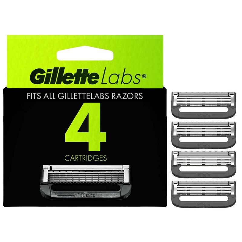 Gillette Labs Cartridges, 4 count
