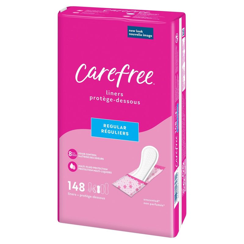 Carefree Regular Liners, 148 count