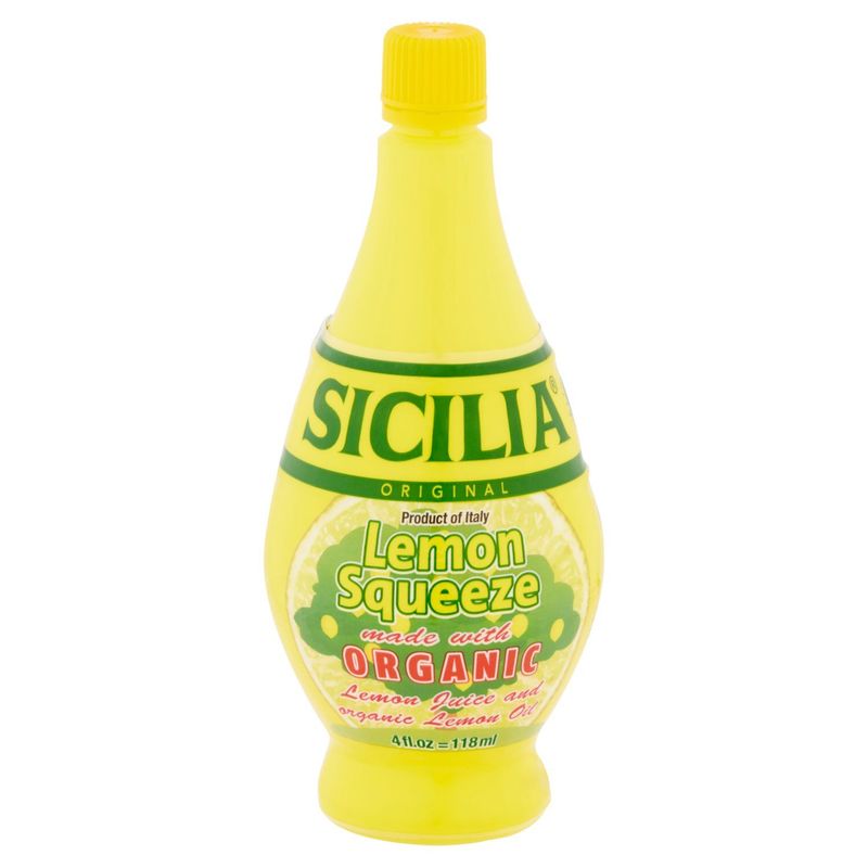 Sicilia Organic Original Lemon Squeeze Juice, 4 fl oz