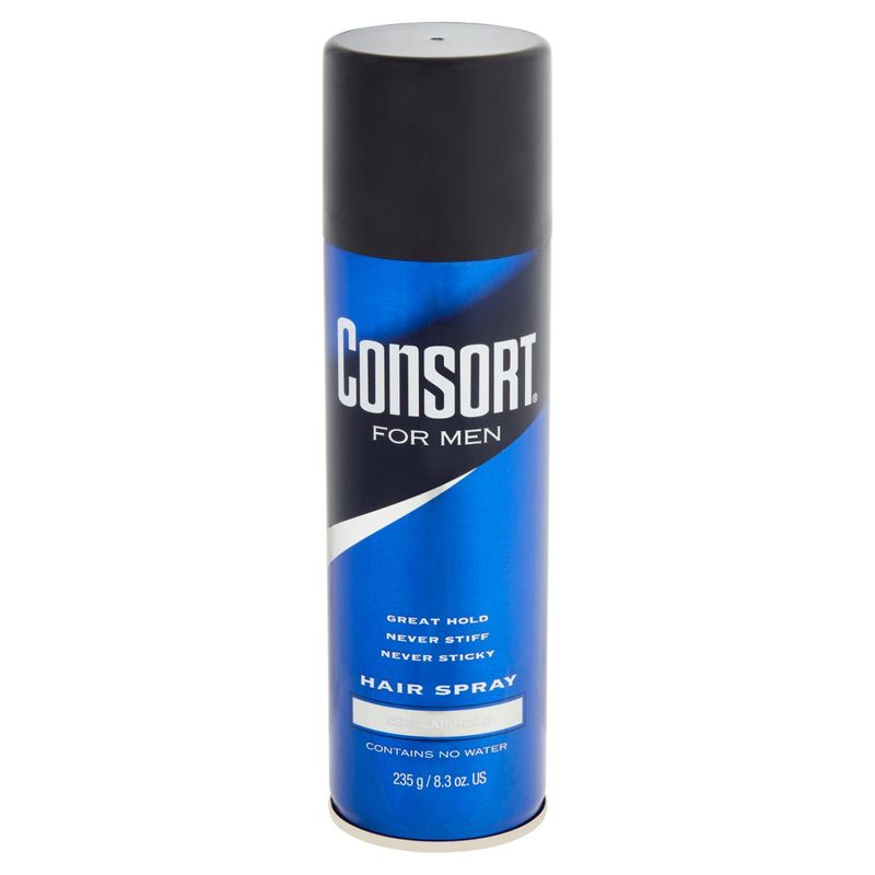 Consort Regular Hold Hair Spray for Men, 8.3 oz