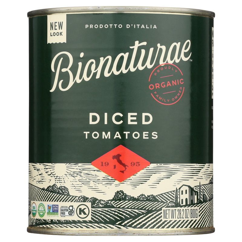 Bionaturae Diced Tomatoes, 28.2 oz