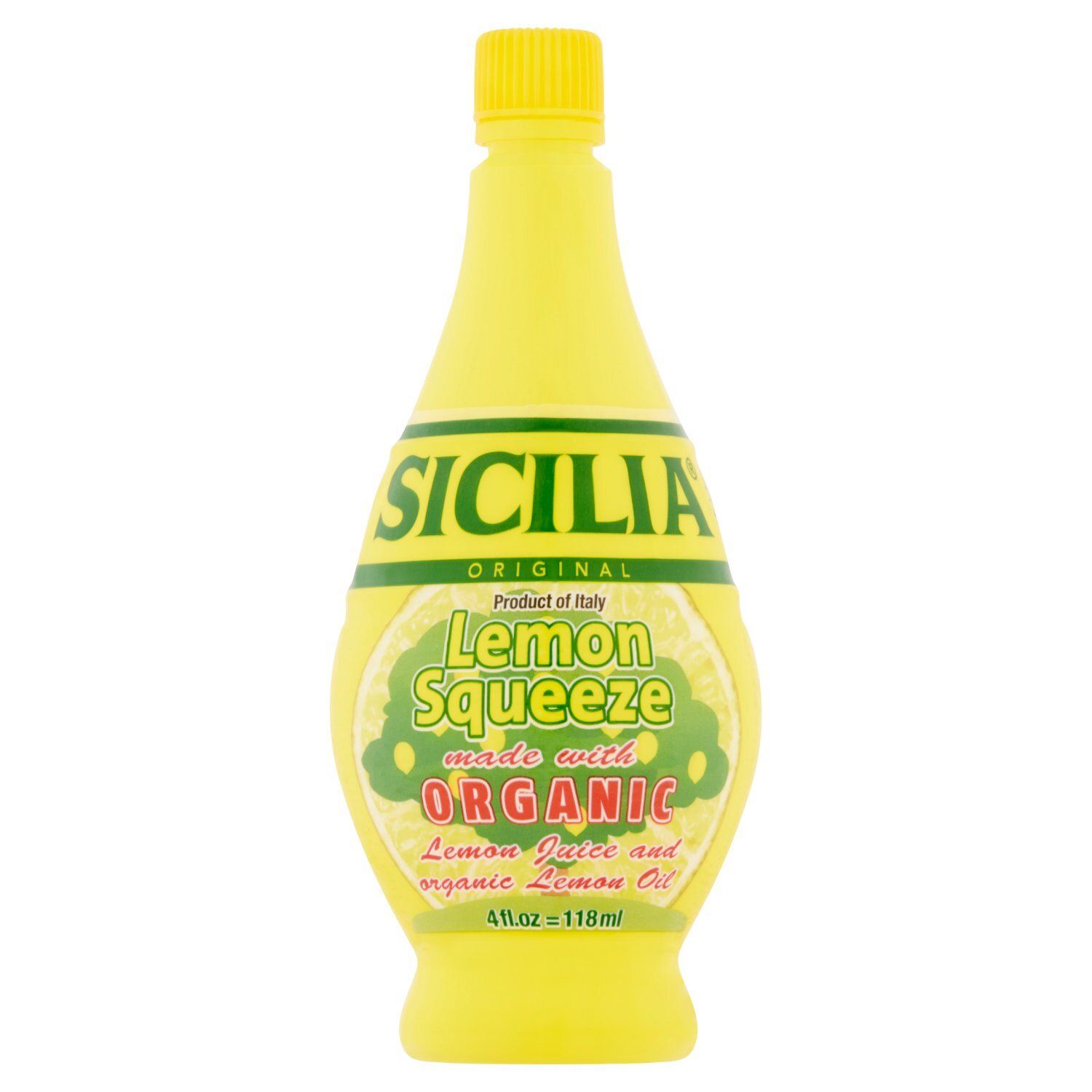Sicilia Organic Original Lemon Squeeze Juice, 4 fl oz