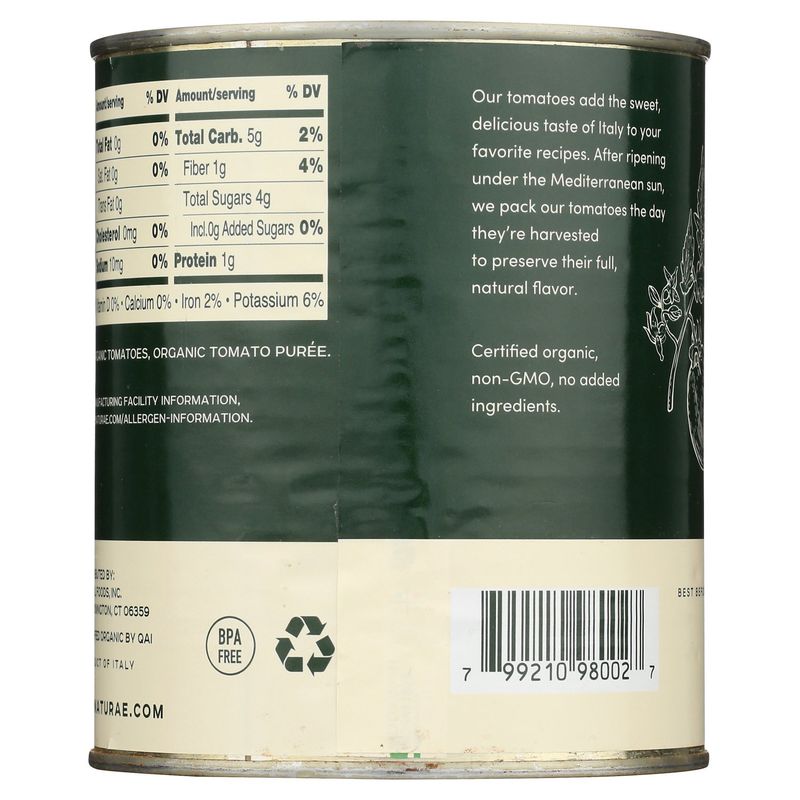 Bionaturae Diced Tomatoes, 28.2 oz