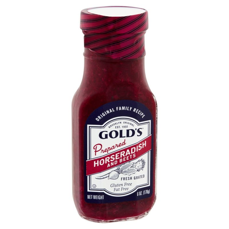Gold's Fresh Grated Prepared Horseradish and Beets, 6 oz
