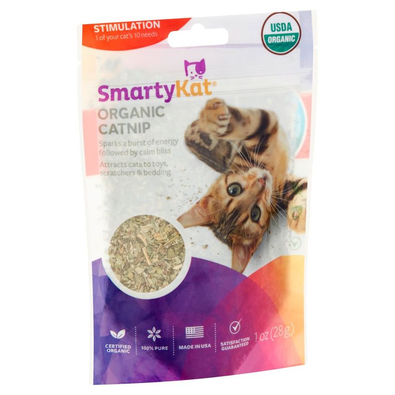 SmartyKat Organic Catnip, 1 oz