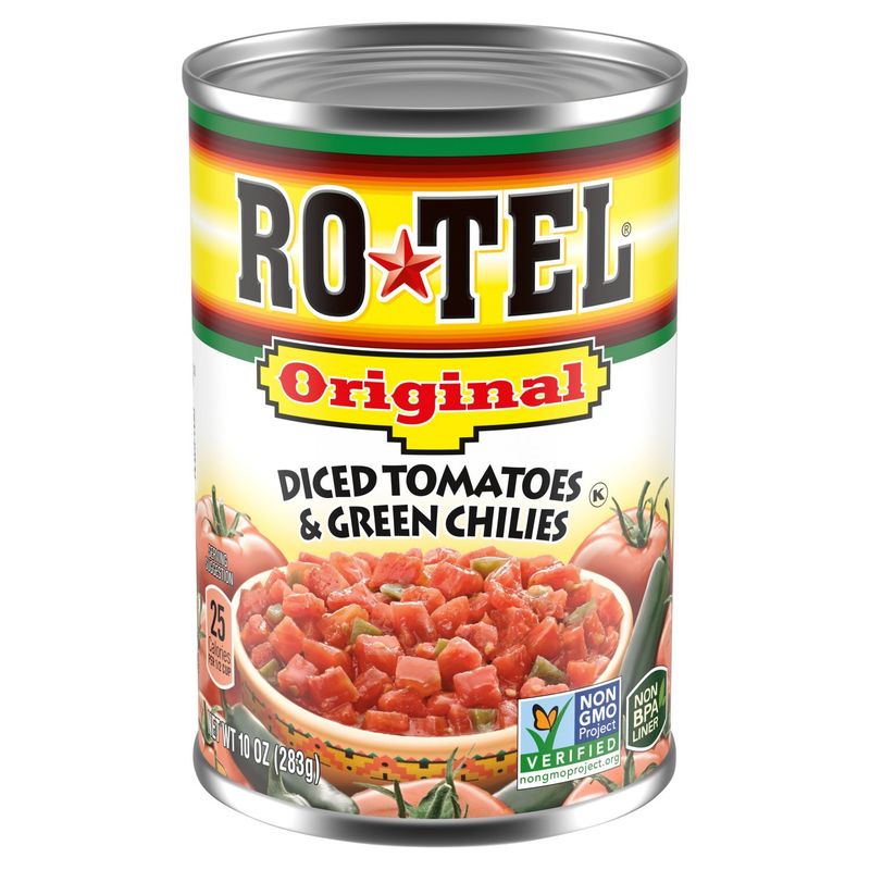 Ro-Tel Original Diced Tomatoes &amp; Green Chilies, 10 oz