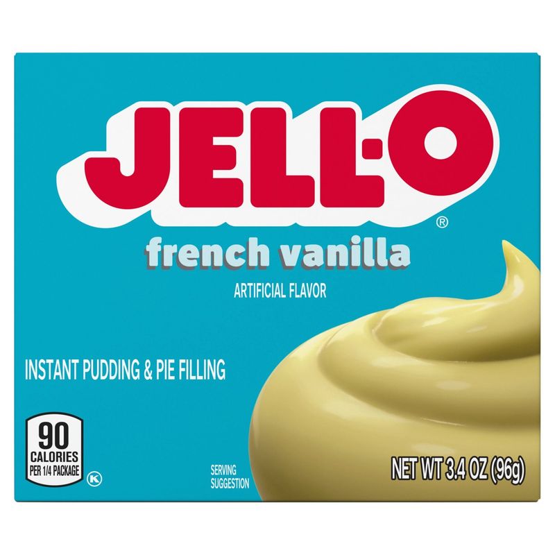 Jell-O French Vanilla Instant Pudding &amp; Pie Filling, 3.4 oz