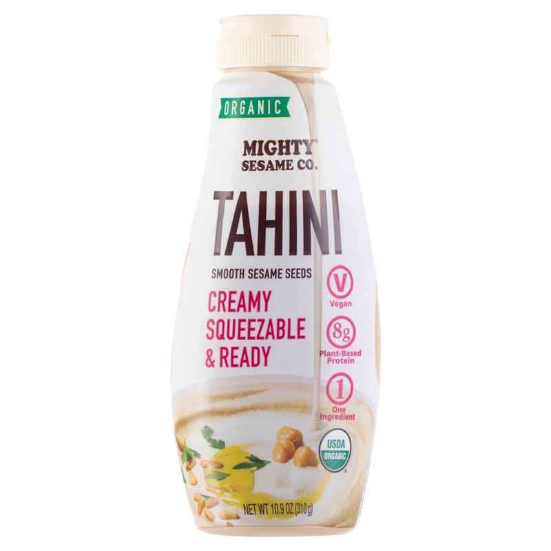 Mighty Sesame Co. Organic Creamy Squeezable &amp; Ready Tahini, 10.9 oz