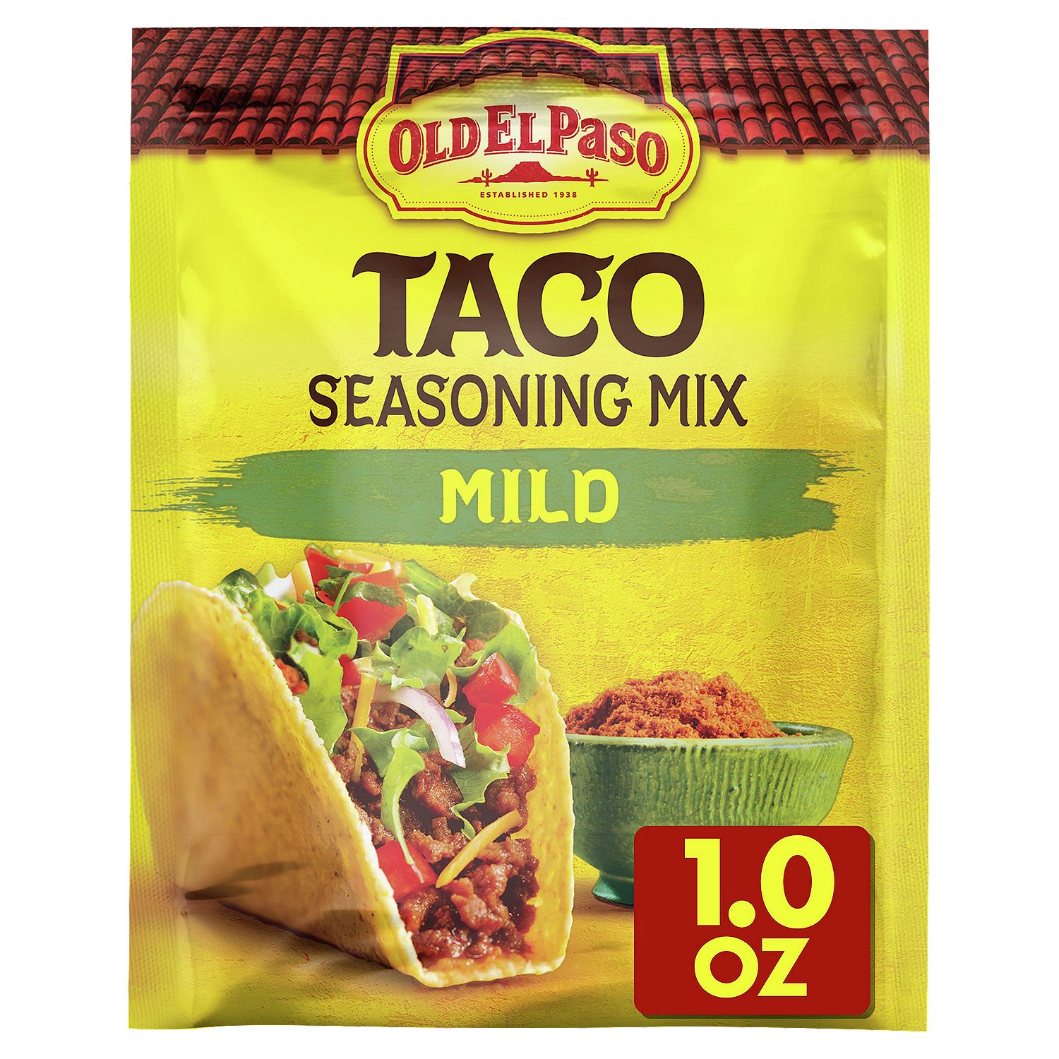Old El Paso Mild Taco Seasoning Mix, 1 oz