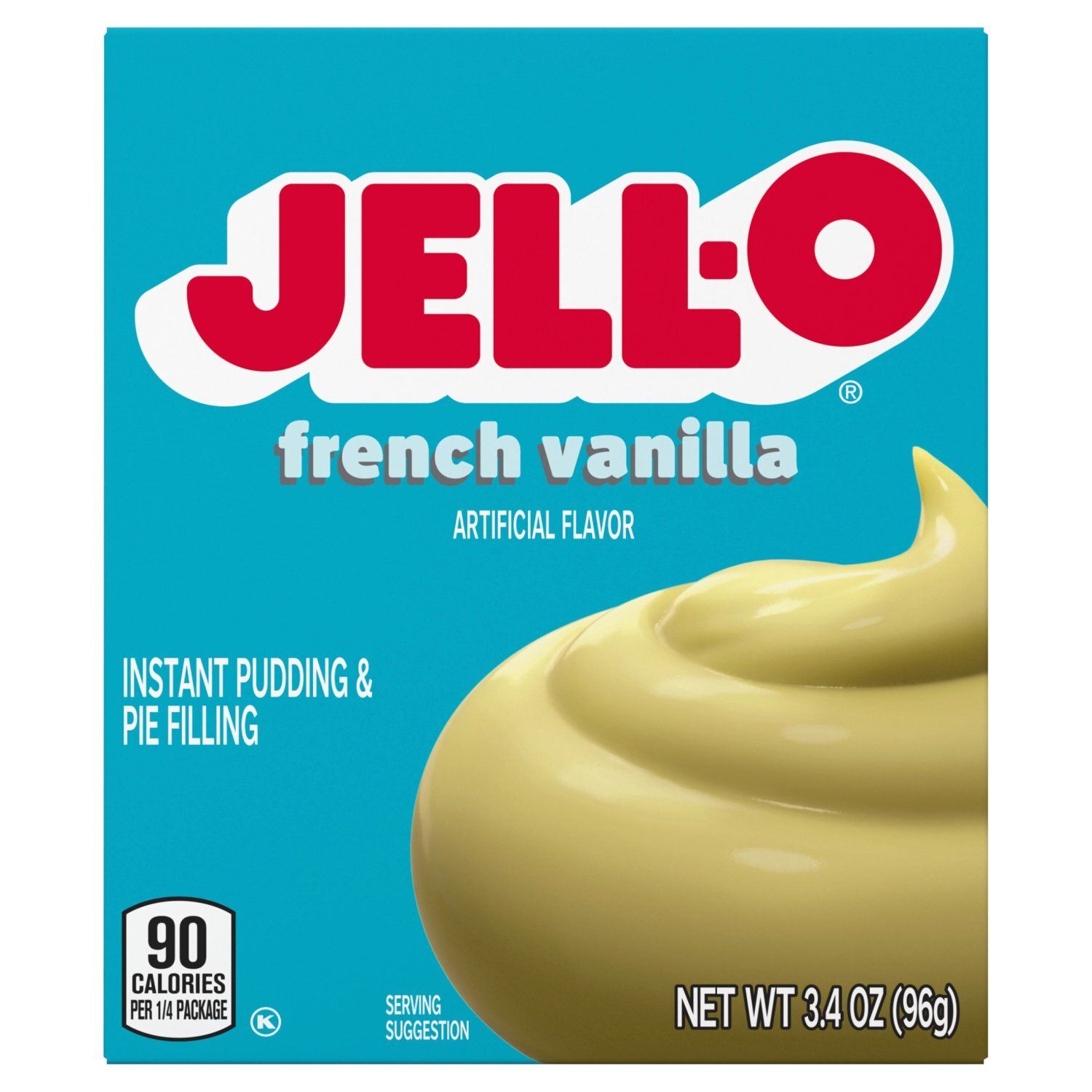 Jell-O French Vanilla Instant Pudding &amp; Pie Filling, 3.4 oz