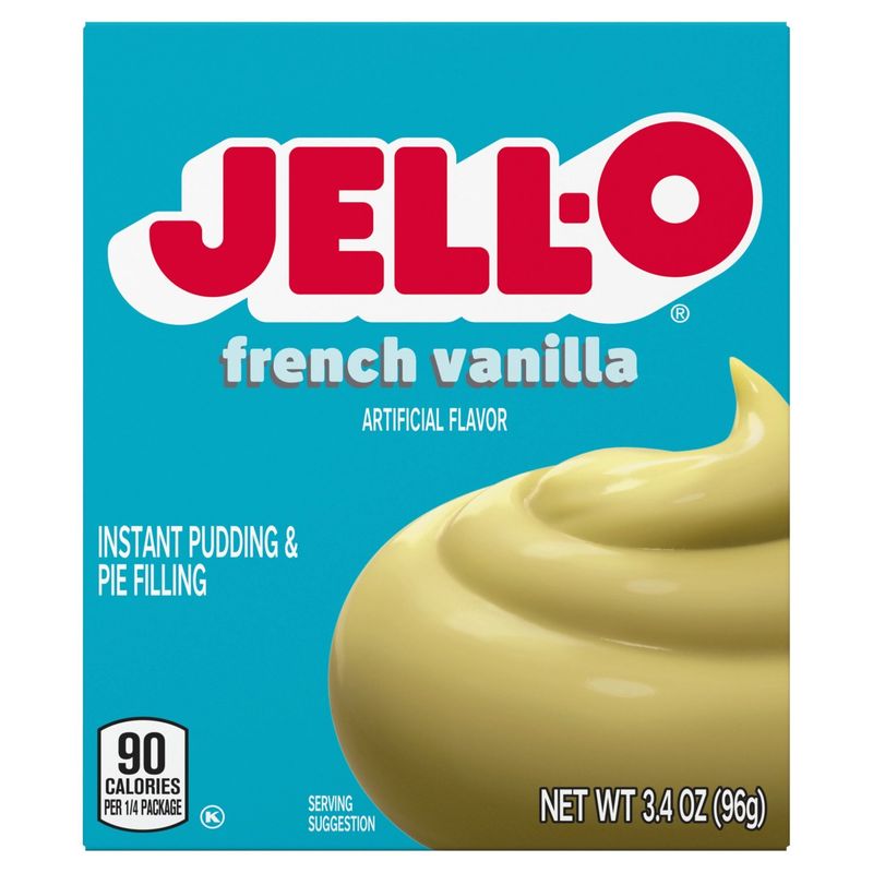 Jell-O French Vanilla Instant Pudding &amp; Pie Filling, 3.4 oz