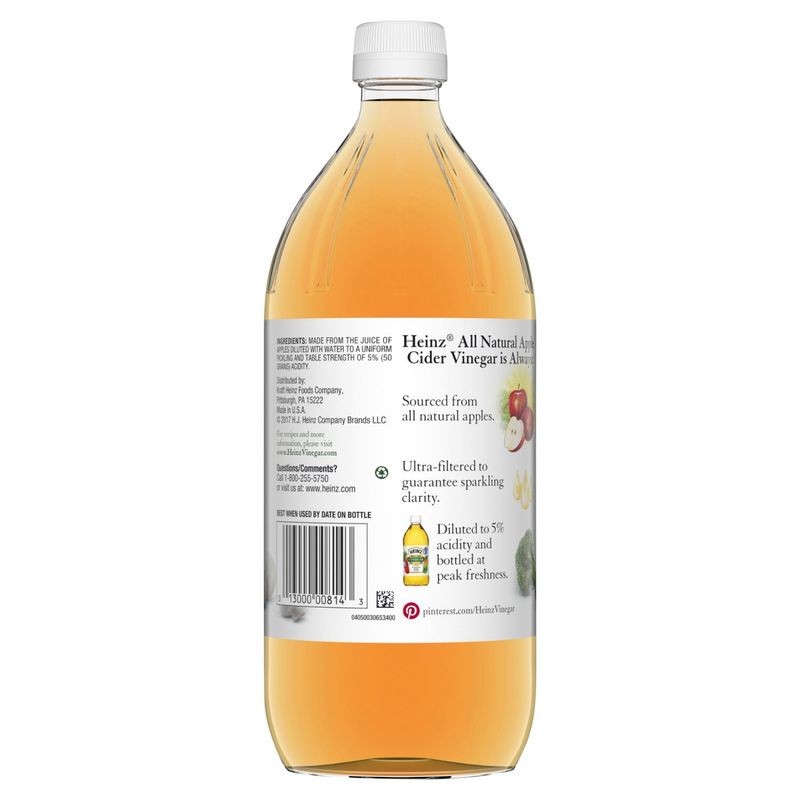 Heinz All Natural Apple Cider Vinegar, 32 fl oz
