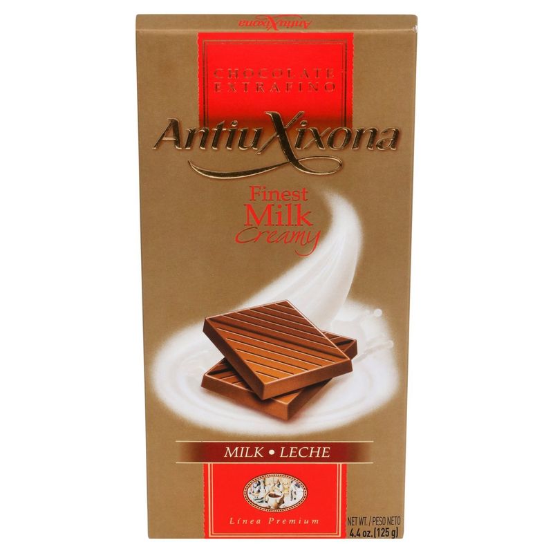 Antiu Xixona Finest Milk Creamy Chocolate, 4.4 oz