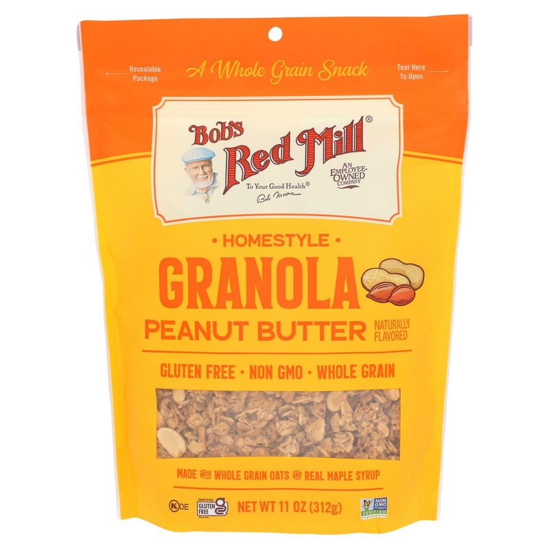Bob's Red Mill Peanut Butter Homestyle Granola, 11 oz