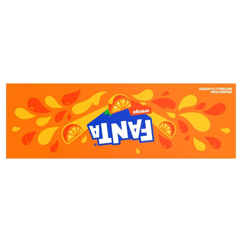 Fanta Orange Soda, 12 fl oz, 12 count