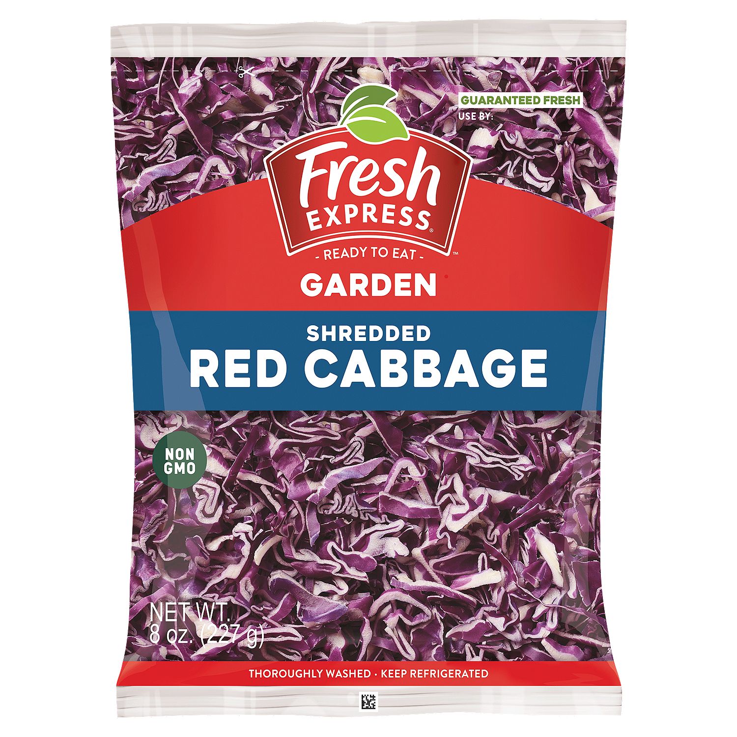 Fresh Express Shredded Red Cabbage, 8 oz bag