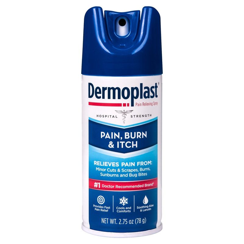 Dermoplast Pain, Burn &amp; Itch Relieving Spray - 2.75 oz