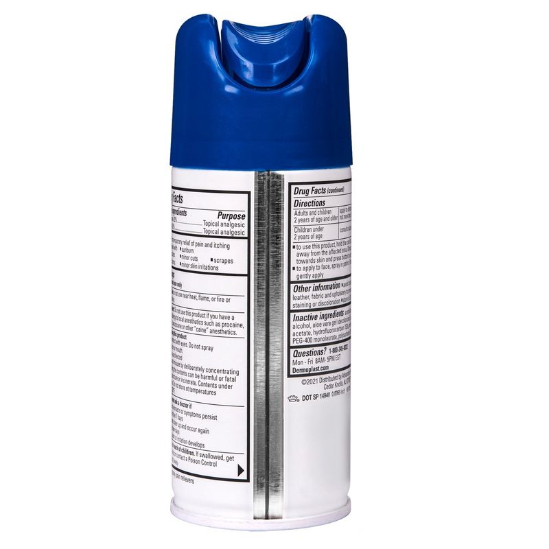Dermoplast Pain, Burn &amp; Itch Relieving Spray - 2.75 oz