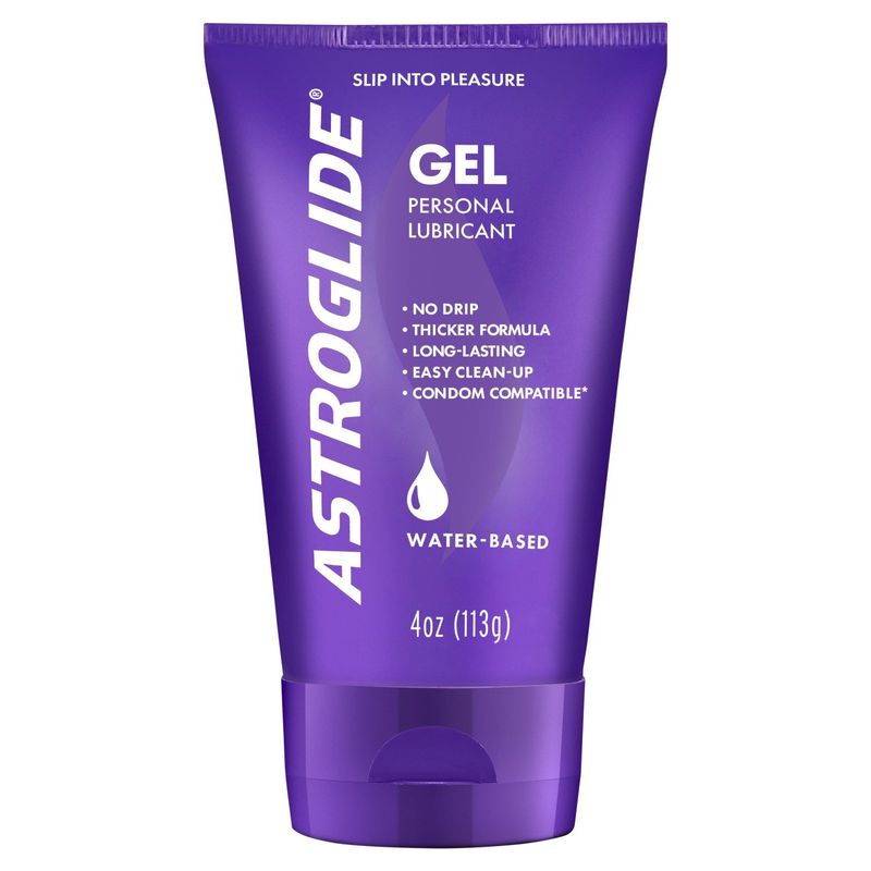 Astroglide Water-Based Personal Lubricant Gel, 4 oz
