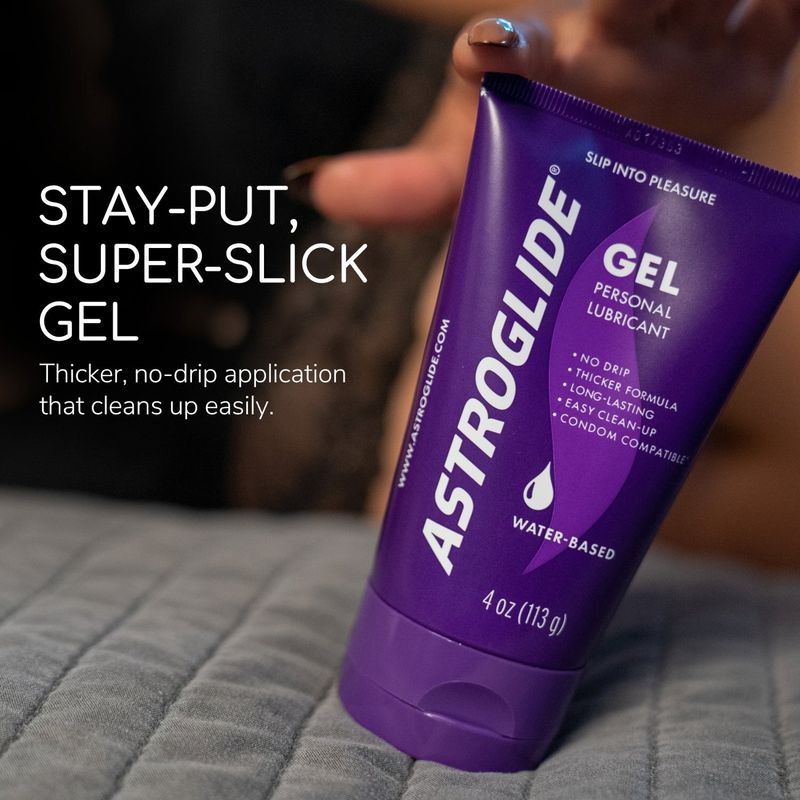 Astroglide Water-Based Personal Lubricant Gel, 4 oz