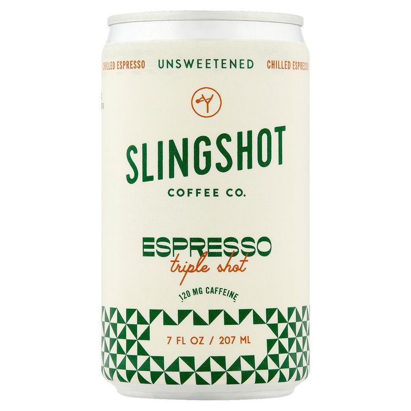 Slingshot Coffee Co. Unsweetened Triple Shot Espresso Coffee, 7 fl oz