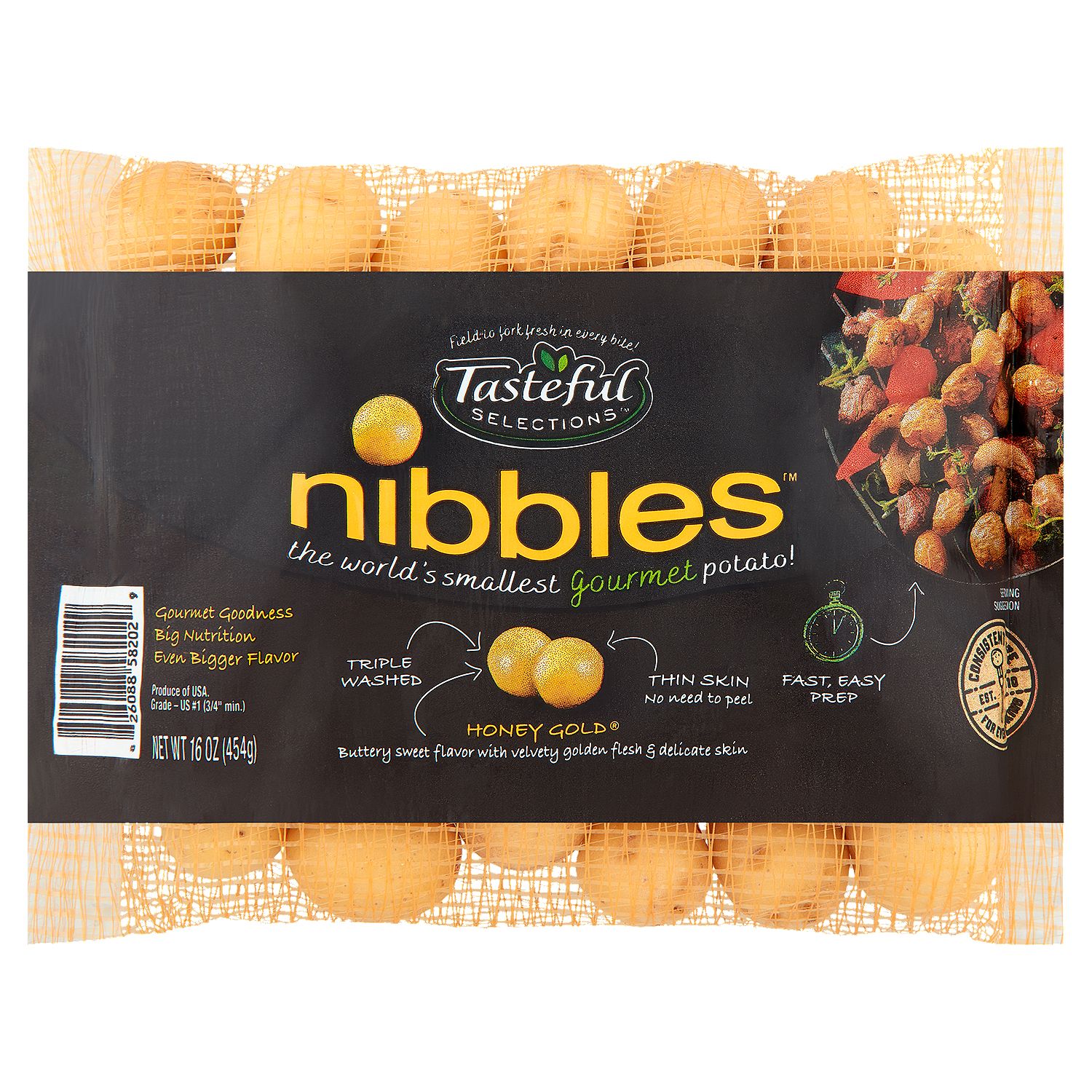 Tasteful Selections Nibbles Honey Gold Potato, 1 lb bag