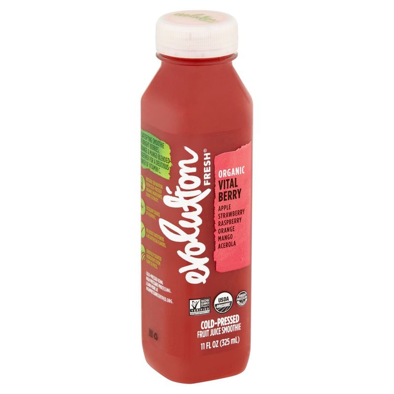 Evolution Fresh Organic Vital Berry Cold-Pressed Fruit Juice Smoothie, 11 fl oz