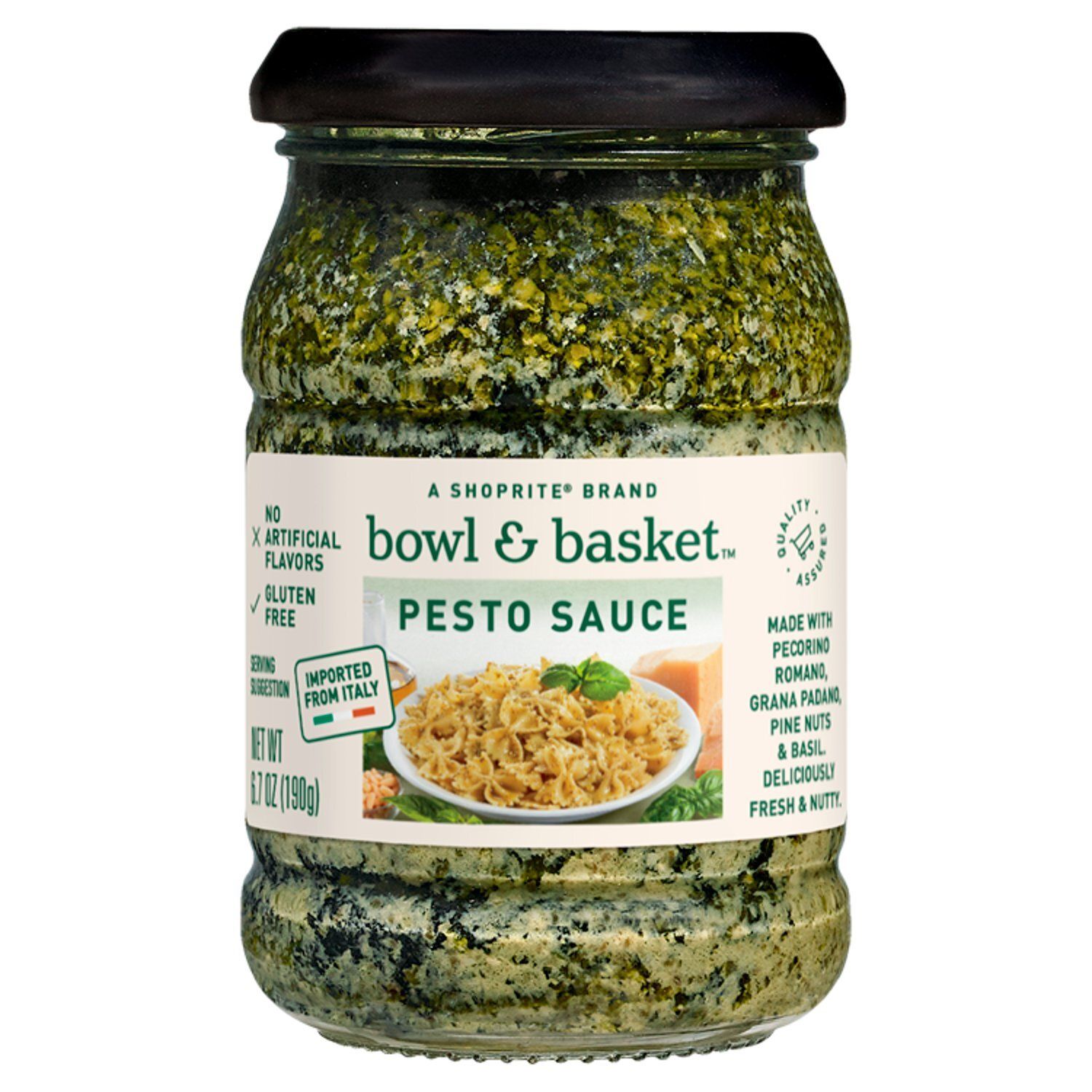 Bowl &amp; Basket Pesto Sauce, 6.7 oz