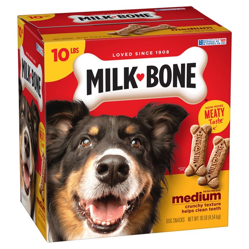 Milk-Bone Medium Dog Snacks, 10 lb